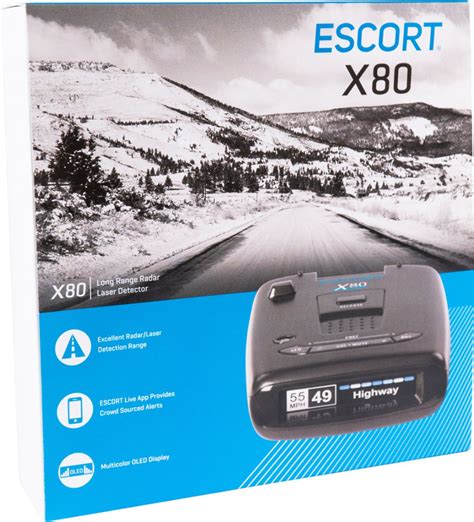 escort x80 radar detector